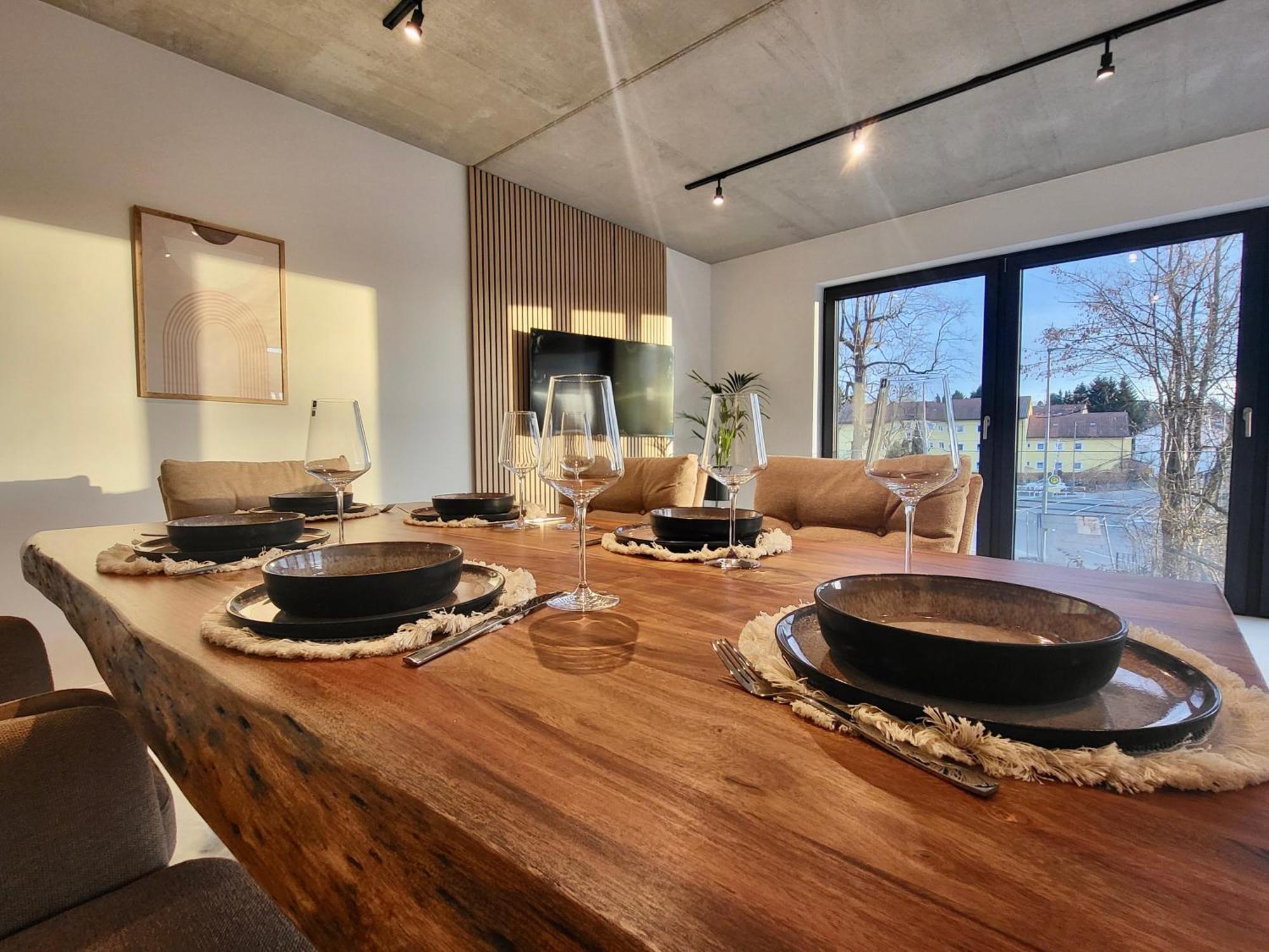 Sioux: Stilvolles Designapartment Am Bodensee Bodolz Esterno foto