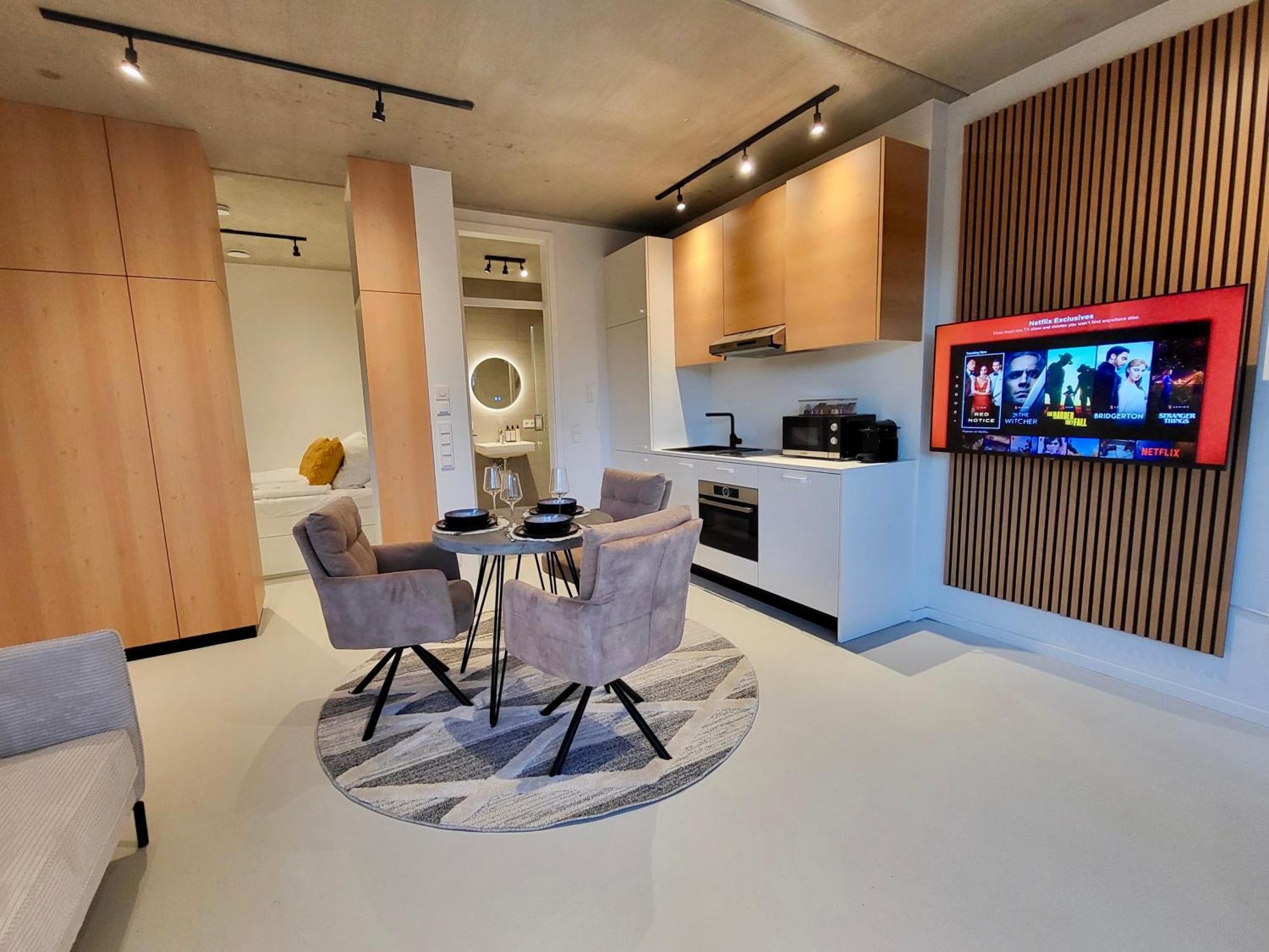 Sioux: Stilvolles Designapartment Am Bodensee Bodolz Esterno foto